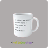 Taza codificada con una funcion